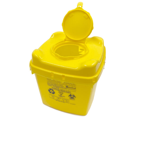 SAFELOC™ 5Ltr Sharps Container Open