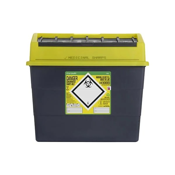 Clinisafe 30Ltr Sharps Container – Box of 10