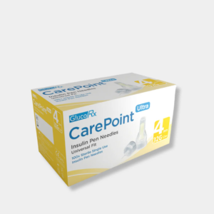 4mm ULTRA/32G - GlucoRx CarePoint Pen Needles