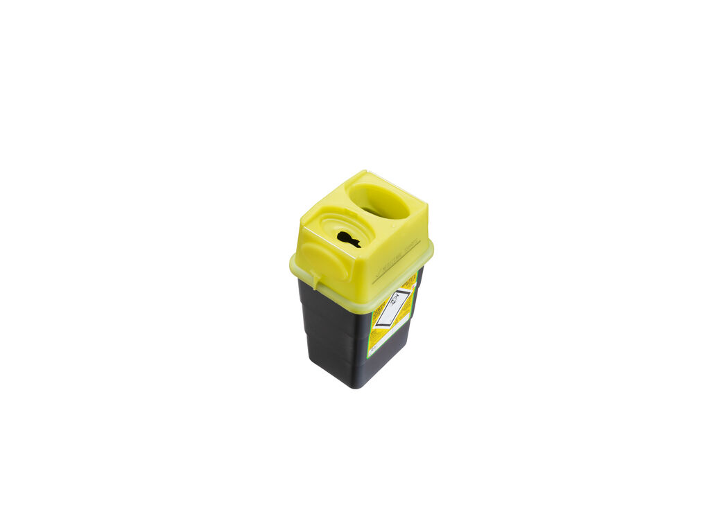 1L Sharps Container-top 1L Sharps Container-top